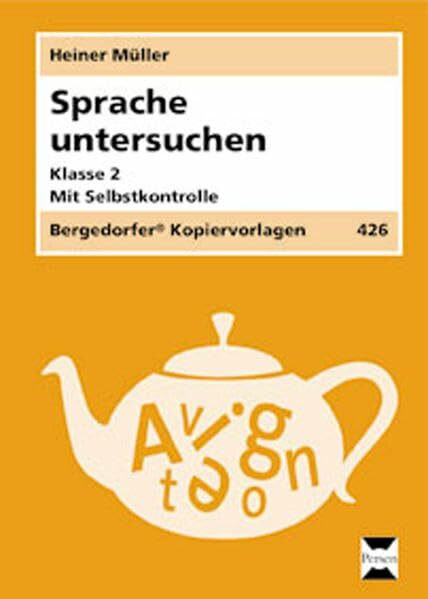 Sprache untersuchen - Klasse 2: Mit Selbstkontrolle