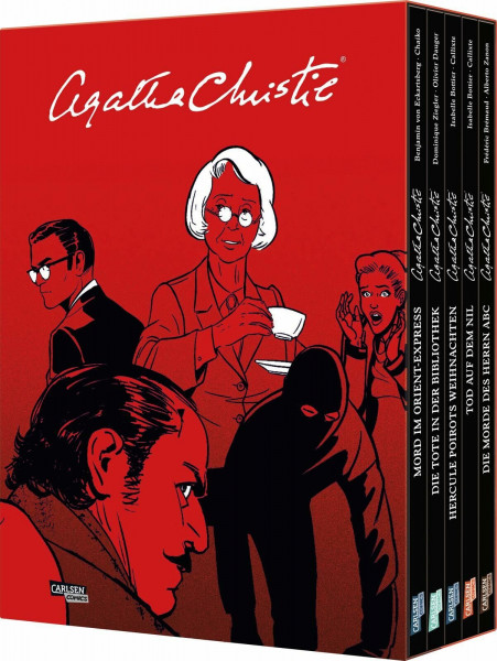 Agatha Christie Classics: Schuber: Platz für 5 Agatha Christie Comic-Adaptionen im edlen Schuber