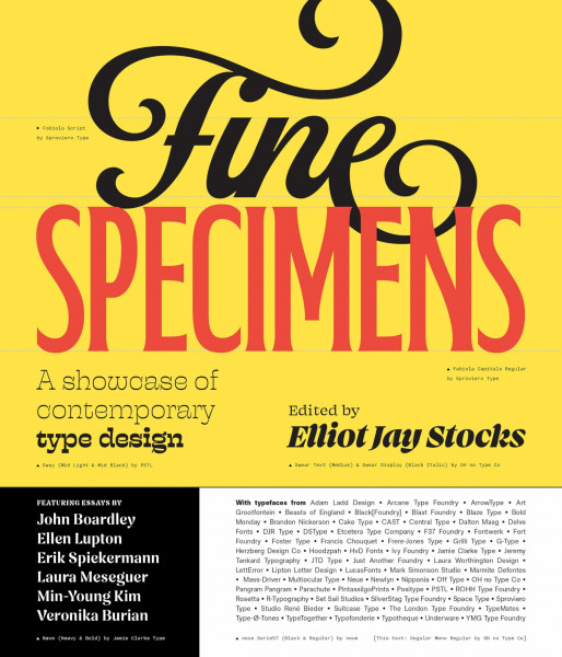 Fine Specimens: A Showcase of Contemporary Type Design (Rockport Publishers)