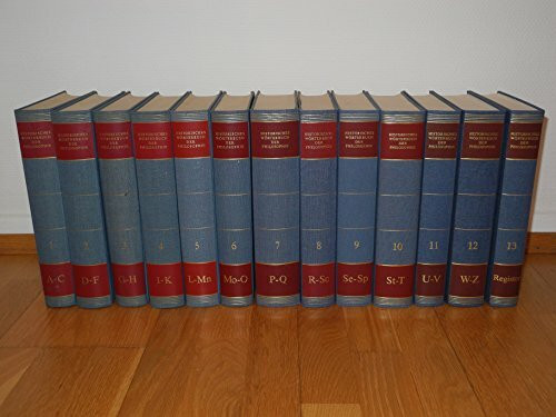 Historisches Wörterbuch der Philosophie Gesamtwerk Bd. 1-13: Historisches Wörterbuch der Philosophie
