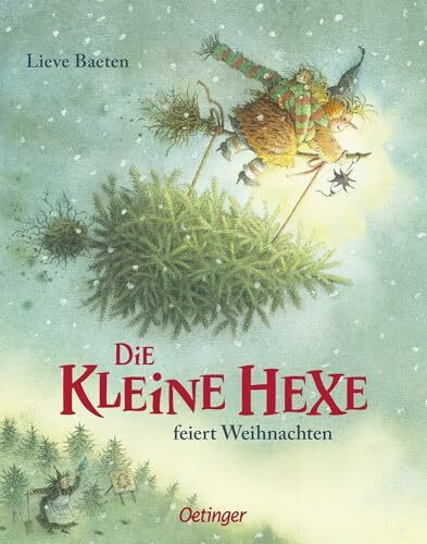 Die kleine Hexe feiert Weihnachten. Pappbilderbuch