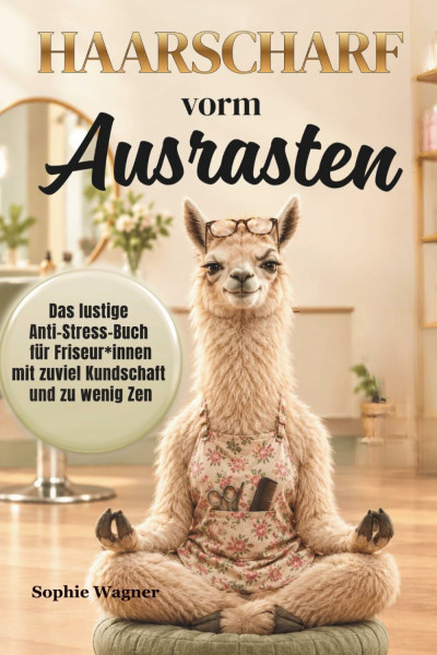 Haarscharf vorm Ausrasten - Anti-Stress Buch für Friseurinnen: Das humorvolle Anti-Stress Geschenk für Friseurinnen mit viel Kundschaft und wenig Zen