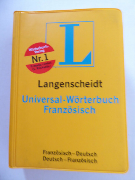Langenscheidt Universal-Wörterbuch Französisch : Französisch-Deutsch, Deutsch-Französisch.