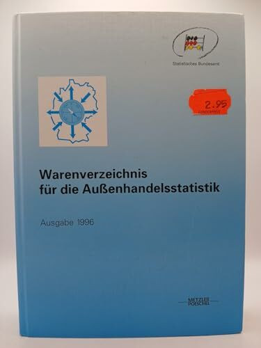 Warenverzeichnis für die Aussenhandelsstatistik. Ausgabe 1996