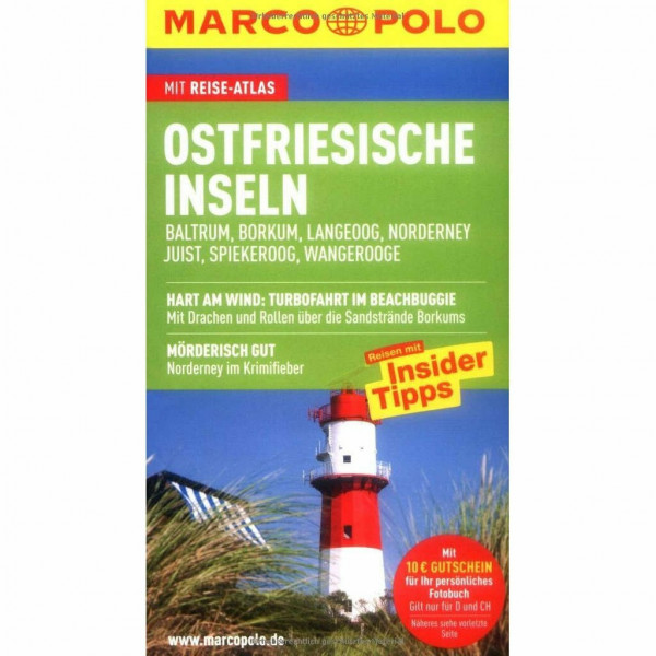 MARCO POLO Reiseführer Ostfriesische Inseln, Baltrum, Borkum, Juist, Langeoog, Norderney, Spiekeroog, Wangerooge