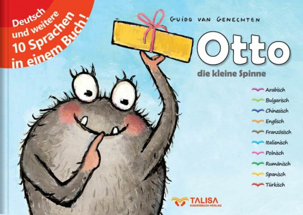 Otto - die kleine Spinne: (Elfsprachige Hardcover Edition)