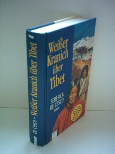 Weisser Kranich über Tibet