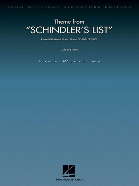 Theme from Schindler's List: For Cello and Piano Reduction