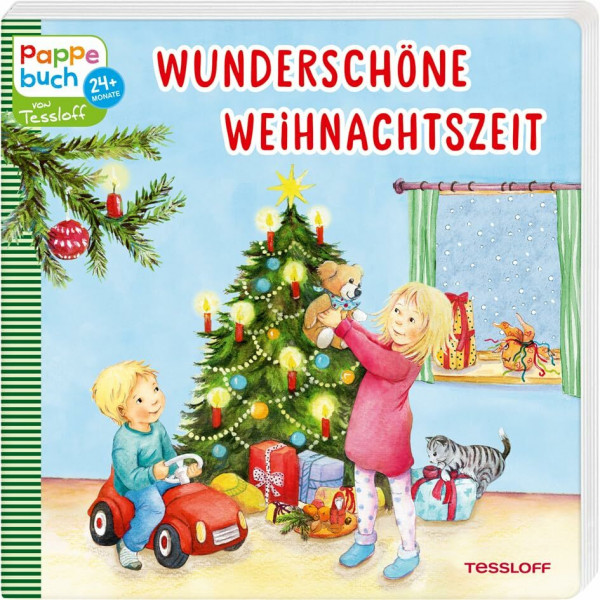 Pappebuch von Tessloff Wunderschöne Weihnachtszeit: Für Kinder ab 24 Monaten (Bilderbuch ab 2 Jahre)