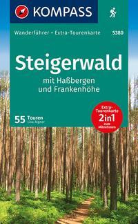 KOMPASS Wanderführer Steigerwald mit Haßbergen und Frankenhöhe, 55 Touren