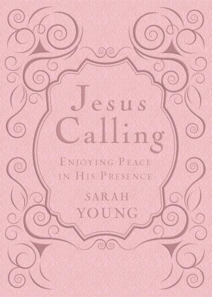 Jesus Calling, Pink Leathersoft, with Scripture References: Enjoying Peace in His Presence (a 365-Day Devotional)