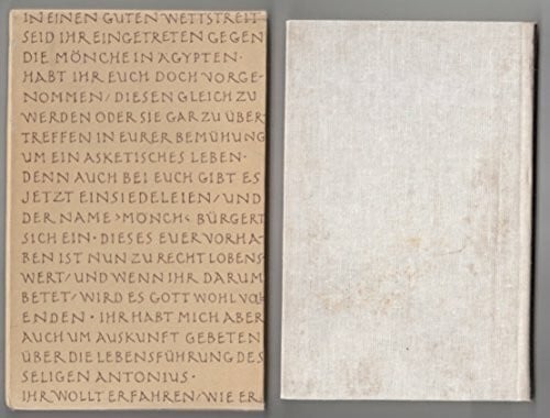 Athanasius. Vita Antonii