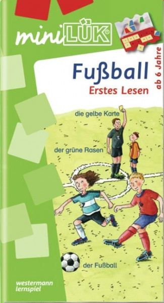 miniLÜK. Fußball Erstes Lesen