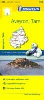 Aveyron, Tarn - Michelin Local Map 338