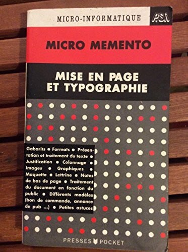 Mise en page et typographie (Presses-Pocket)