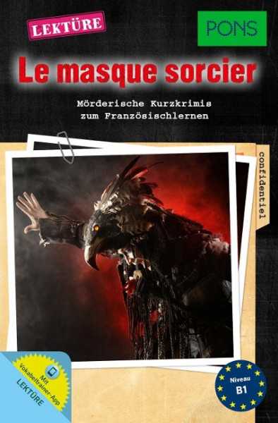 PONS Lektüre Le masque sorcier. Mit Vokabeltrainer-App