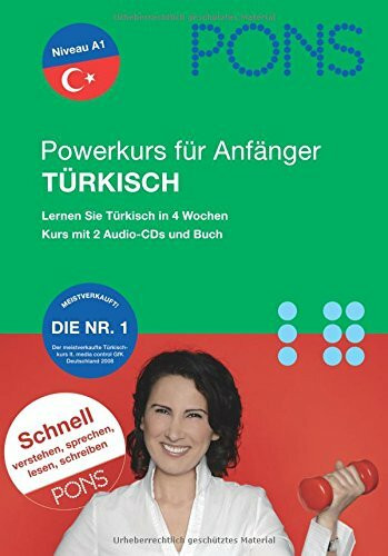 PONS Powersprachkurs für Anfänger Türkisch. Lernen Sie türkisch in 4 Wochen, mit 2 Audio-CDs