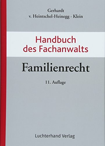 Handbuch des Fachanwalts Familienrecht