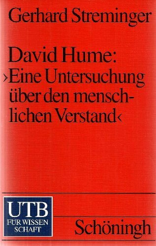 David Hume: Eine Untersuchung über den menschlichen Verstand