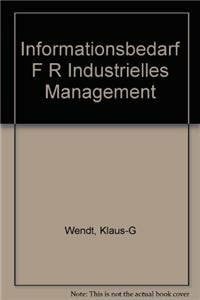 Informationsbedarf für industrielles Management