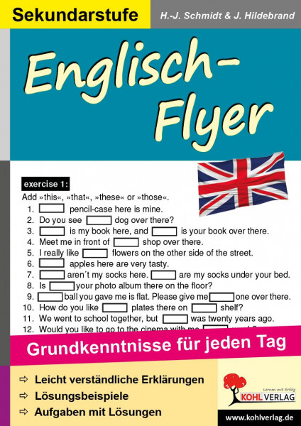 Kohls Englisch-Flyer