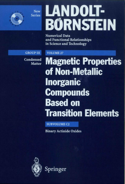 Binary Actinide Oxides (Condensed Matter)
