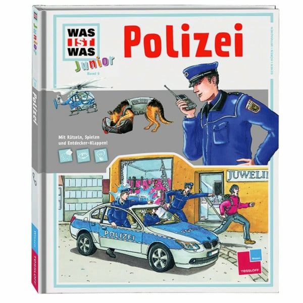 WAS IST WAS Junior Band 9. Polizei: Wie ermittelt die Kripo? Welche Spuren führen zum Täter?