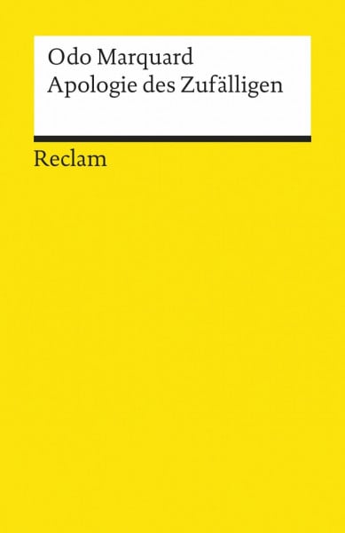 Apologie des Zufälligen (Reclams Universal-Bibliothek)