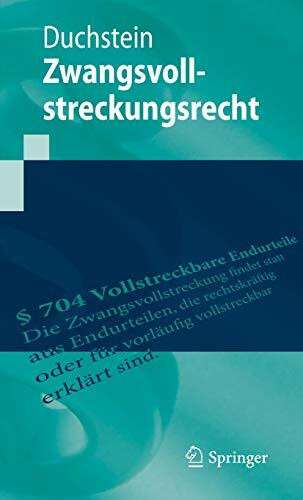 Zwangsvollstreckungsrecht (Springer-Lehrbuch)