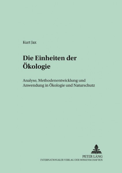 Die Einheiten der Ökologie