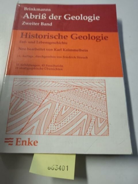 Abriß der Geologie, Bd. 2: Historische Geologie - Erd- und Lebensgeschichte