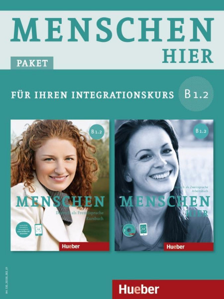 Menschen hier B1/2. Paket: Kursbuch mit DVD-ROM und Arbeitsbuch mit Audio-CD