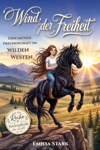 Wind der Freiheit – Eine mutige Freundschaft im Wilden Westen I Spannendes Pferdebuch für Mädchen ab 7 Jahren zum Vorlesen und Selberlesen I Perfekt für alle Pferdemädchen (Seelenpferde der Welt)
