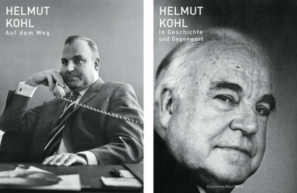 Helmut Kohl: Auf dem Weg / In Geschichte und Gegenwart: Bd.1: Auf dem Weg; Bd.2: In Geschichte und Gegenwart. Mit zwei von Konrad R. Müller und Daniel Biskup signierten Fotografieabzügen