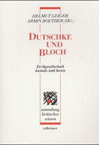 Dutschke und Bloch
