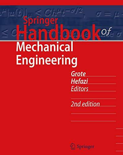 Springer Handbook of Mechanical Engineering (Springer Handbooks)