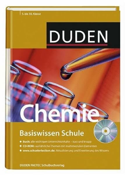 Basiswissen Schule – Chemie 5. bis 10. Klasse: Das Standardwerk für Schüler
