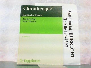 Chirotherapie. Vom Befund zur Behandlung