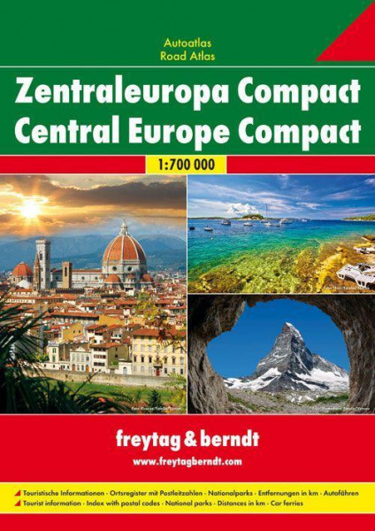 Zentraleuropa Compact, Autoatlas 1:700.000