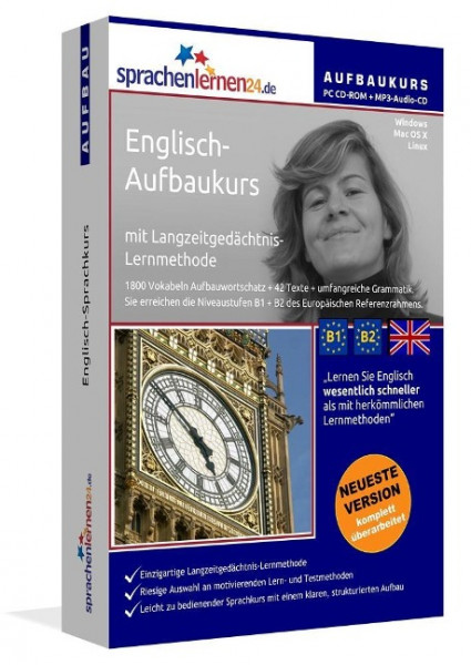 Sprachenlernen24.de Englisch-Aufbau-Sprachkurs. CD-ROM