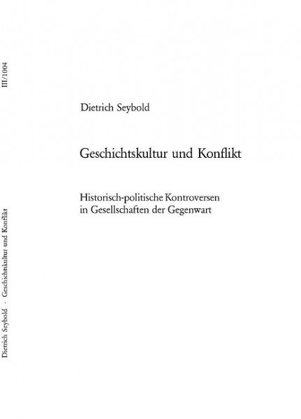 Geschichtskultur und Konflikt