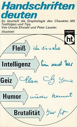Handschriften deuten.