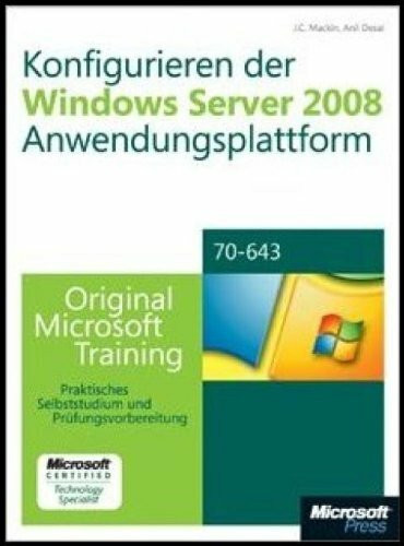 Konfigurieren der Windows Server 2008-Anwendungsplattform