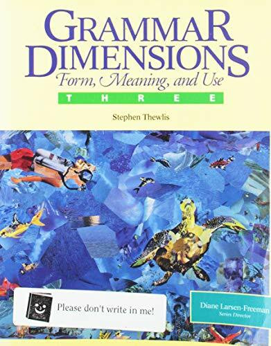 Grammar Dimensions Bk3 E1
