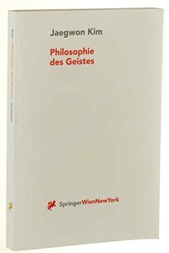 Philosophie des Geistes Philosophie des Geistes