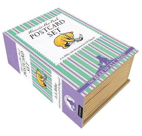 Winnie the Pooh 100 Postcard Box Set