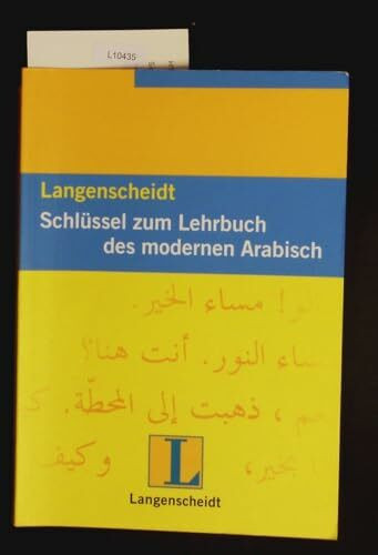 Langenscheidt Lehrbuch des modernen Arabisch - Lösungsschlüssel