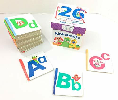 Baby Einstein: Alphabooks: 26 Bright and Colorful Letter Books Make Learning the Alphabet Easy and Fun!