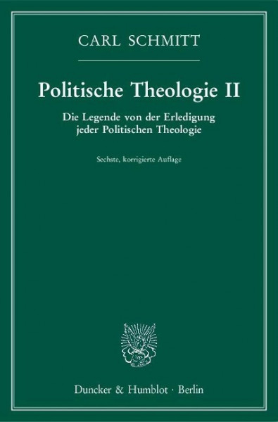 Politische Theologie II