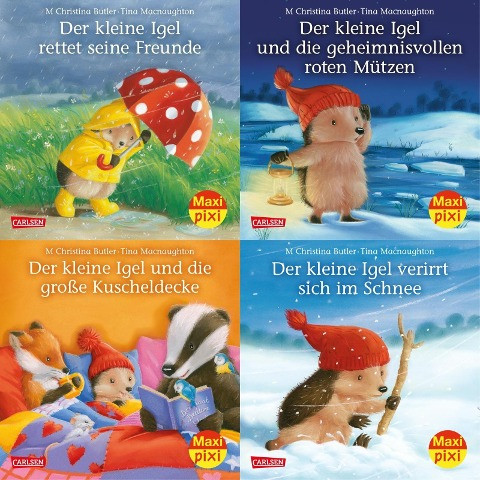 Maxi-Pixi-Serie Nr. 64: 4er Bundle: Neues vom kleinen Igel (4x1 Exemplar)